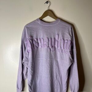 Purple Disneyland Spirit Jersey Glittery Size Medium Womens